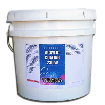acrylic coating bucket