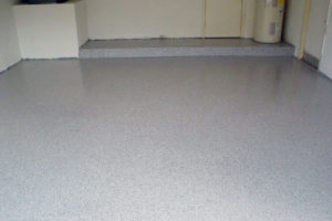 garage floor after epoxy coating