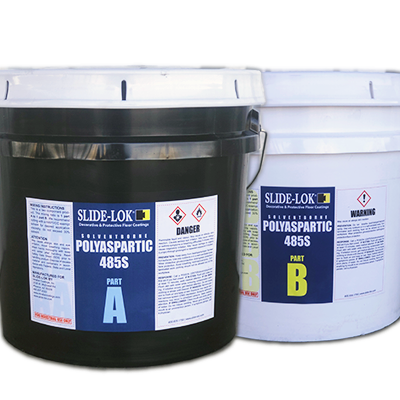 Polyaspartic A and B Buckets